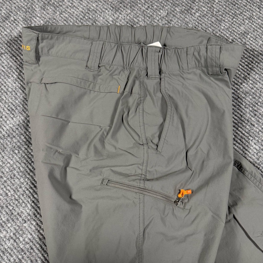 Orvis Jackson Quick Dry Pants Black Mens Size L 35x30 Hiking Outdoors Camp - Picture 5 of 10